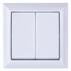 REV PlanoLuxe 0511462777 Surface-Mounted Series Switch White