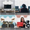 Dailycooper 22 Pack Self-Adhesive Acoustic Panels 12" X 10" X