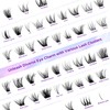 Elitefe Lash Extension Kit DIY Lash Clusters Kit Eyelash Extensions
