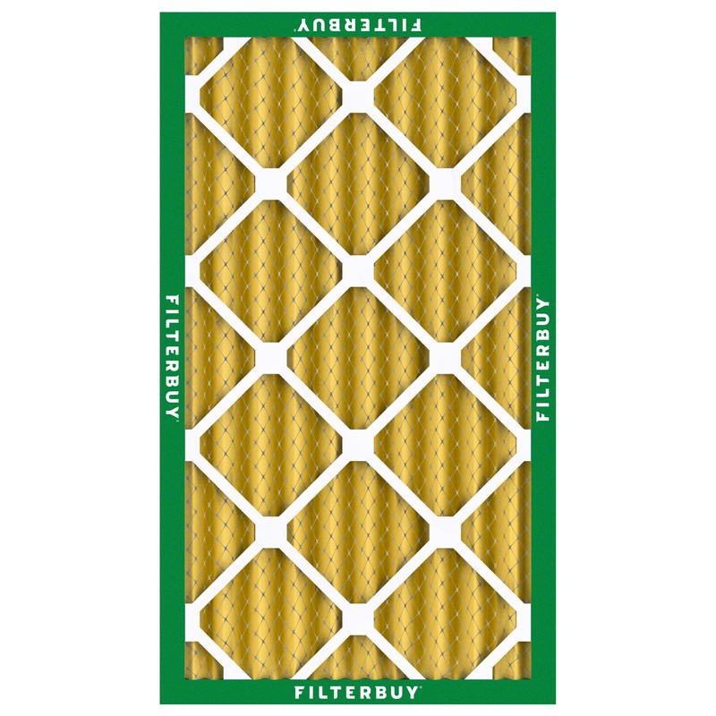 Filterbuy 14x25x4 Air Filter MERV 11 Allergen Defense (4-Pack), Pleated