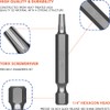 Jyvex T40 Bit, Torx Bit T40, 15 Pieces Torx T40