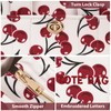 HiTotes Small Tote Bag Crossbody Bags for Women Cherry Tote