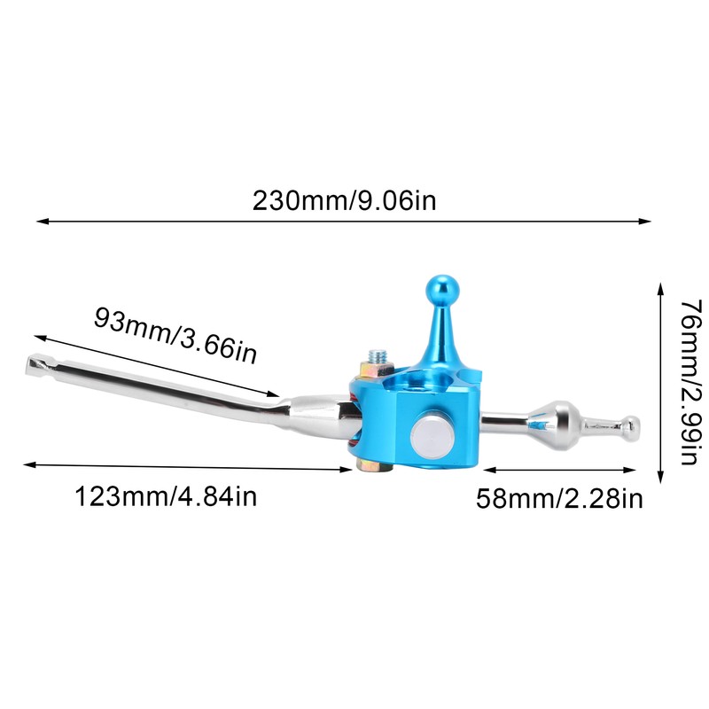 Gear Lever Steel Aluminum Car Modification Replacement for Boxster /