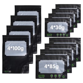 Terploc Grove Bags, Reusable Storage Bags, Airtight Storage Bags, Oxygen and Moisture Regulating with Integrated Moisture Control (58-62%) for 30g/85g/100g
