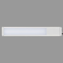 TELEFUNKEN - LED Under-Unit Light 31.5 cm, Kitchen, LED Strip Kitchen Cabinet, Workshop Lamp, Neutral White Light, 4 W, 460 Lm, Silver