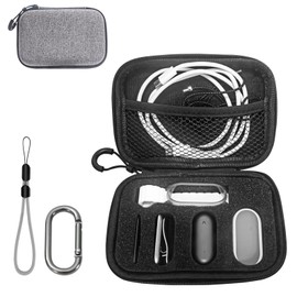 Travel Case for PLAUD NotePin AI Voice Recorder and Charging Dock Accessories,Shockproof Carrying Bag - Includes Case Only