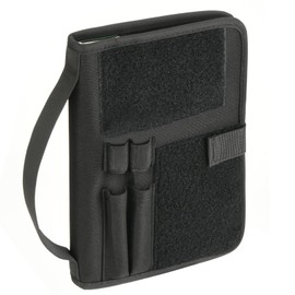 Black OCP Military Log Book Cover, 5.5”X 8” Tactical Military Notebook Holder, Army Tactical Notebook Holder, OCP Green Book Protective Cover-Only Cover