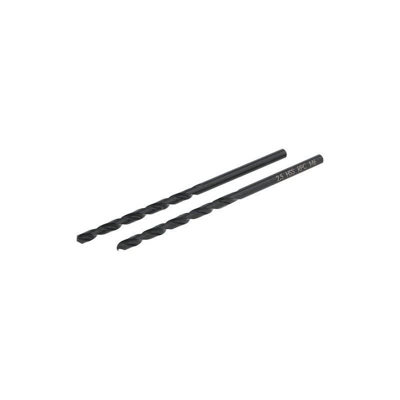 RIKEN STEEL Drill for Ironworks, 0.1 inch (2.5 mm), 2