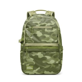 Simple Modern Ellis Backpack for School | Medium 20L Elementary Middle and High School Bookbag for Kids and Teens | Girls and Boys | Green Camo