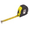1x Yellow 10m x 24mm Retractable Tape Measure with Cover