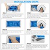 Blemoacha Shoe Covers Dispenser with 200pcs Disposable Shoe Covers Non