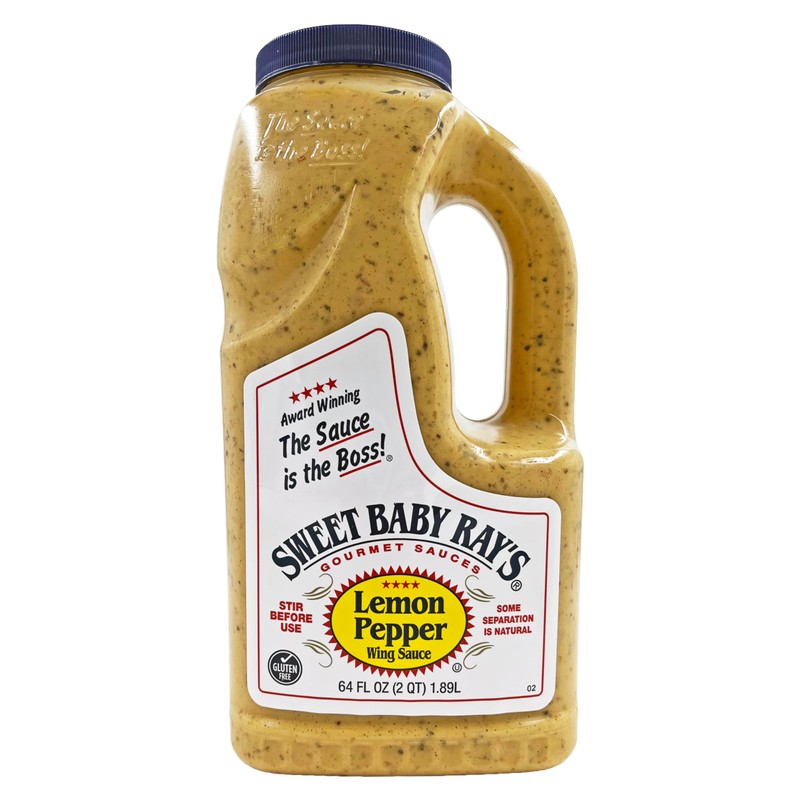 Sweet Baby Ray's Award Winning Sauce | Lemon Pepper Flavor