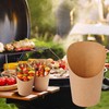 EWVVSS 60pcs Individual Disposable Charcuterie Cups with Sticks,60 Portable Bags,200pcs