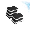Outanaya 5pcs Dual-Sided Kitchen Cleaning Sponge Pad Slim Waist Design