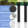 Hishine Extra Long Tree Swing Straps Holds, 5FT Tree Swing