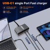 RUIZHI 600W USB C Ladeger?t Mehrfach, 8 Ports Schnellladeger?t Ladestation