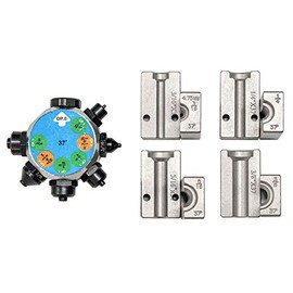 4LIFETIMELINES Brake Line Flaring Dies for 3/16”, 1/4”, 5/16”, 3/8” tubing