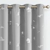 Vangao Kids Blackout Curtains for Bedroom Dinosaur 52W x 84L