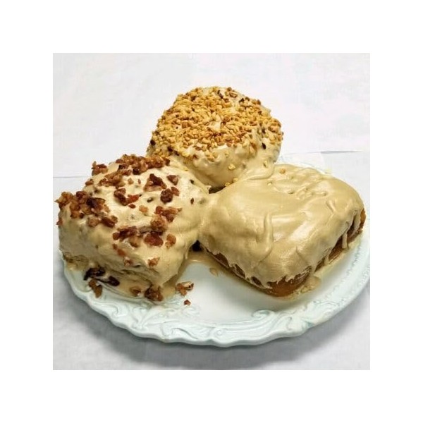 Gourmet Maple Variety Jumbo Cinnamon Rolls-Pack of 6