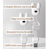 4 in 1 Cup Lid Cleaning Brush Cute Rabbit Shaped