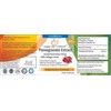 Pomegranate Extract (40% Ellagic Acid) - 400mg - 60 Vegan