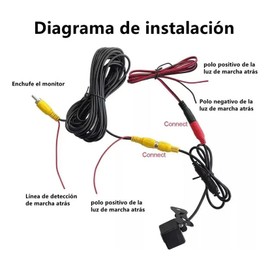 Cámara De Reversa (marcha Atrás) Para Autos Universal 12leds