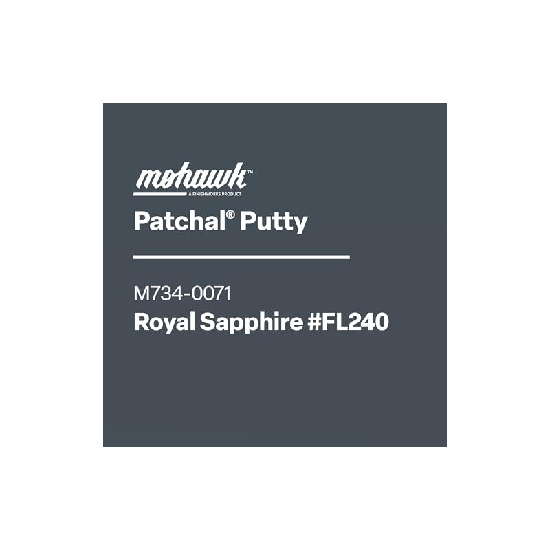 M734-0071, Mohawk Patchal Putty, Royal Sapphire KMC,1 Count 4oz
