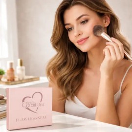 Polvo Compacto Flawless Stay Beauty Creation