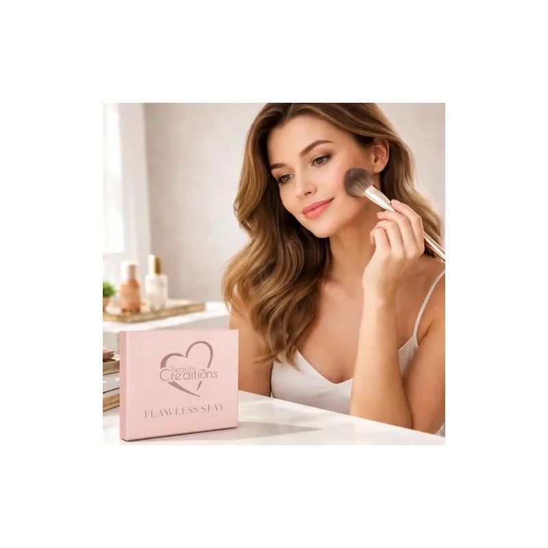 Polvo Compacto Flawless Stay Beauty Creation