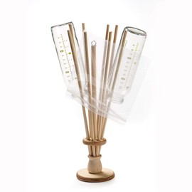 Economical and Eco-Friendly Wooden 8-Arm Bag Holder and Bottle Dryer