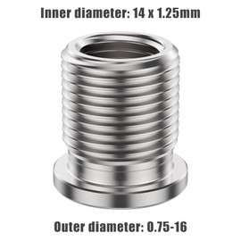 Beenle-Icey 4pcs Spark Plug Insert 14mm Spark Plug Port Insert Tool Set Replacement Spark Plug Thread Inserts Compatible with Triton 4.6L 5.4L 6.8 V-10 Dual-valve Engines 1996-2003