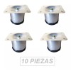 Herrajes Guerrero Pata Para Mueble O Sala 5 Cm Altura