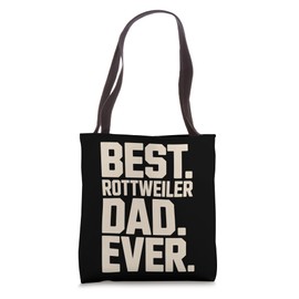 Rottweiler Dad Tote Bag