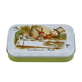 New English Teas Alice in Wonderland Sugar Free Pocket Mints Tin 35g