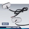 PIT66 LED Pontoon Boat Docking Light Bright White Housing Marine