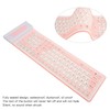 Silicone Keyboard 107 Keys Waterproof Dustproof Folding Two Colors 2.4G