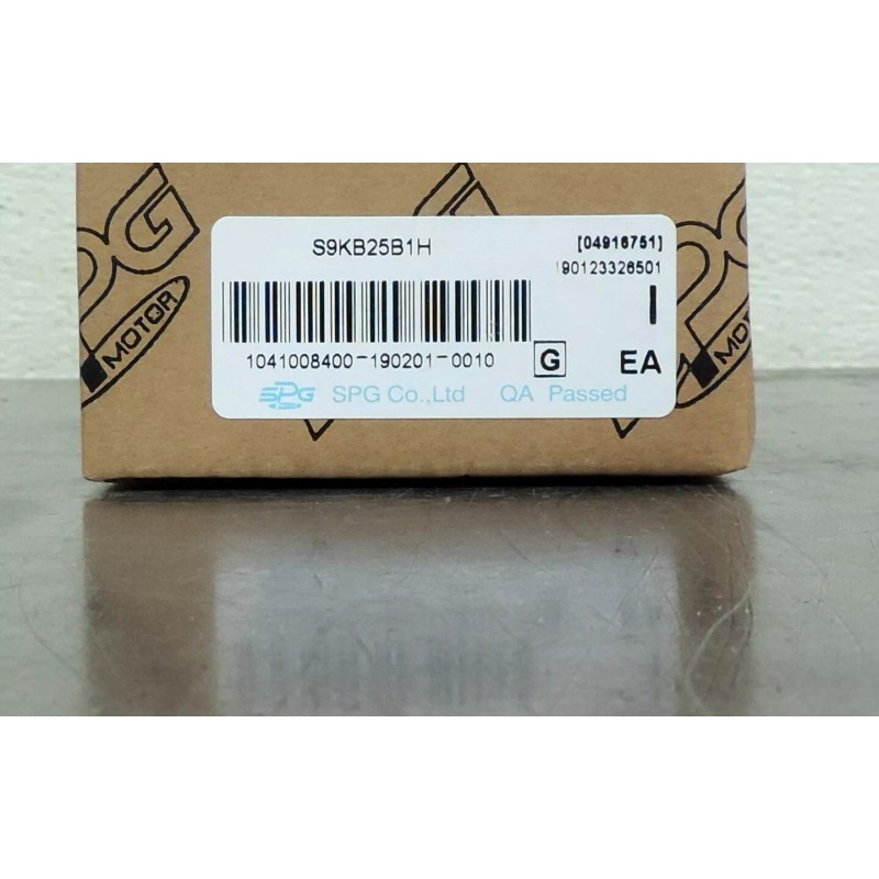 SPG Motor S9KB25B1H Induction Motor Gear Head Speed Reducer Gear