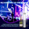 4 Pieces LED Strobe Baton Light Bottle Service Lights Bright
