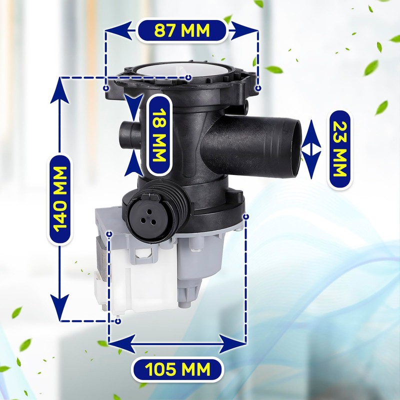 Drain Pump for Washing Machine M327 25W 220-240V 50HZ 0.15A