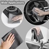 GIKPAX 5Pcs Thickened Magic Cleaning Cloth, 30 * 40CM Microfiber