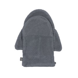 LÄSSIG GOTS Shark Children's Play Wash Mitt Terry Cloth Cotton / Play Wash Glove