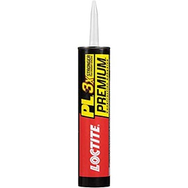 Loctite PL - calcomanía de construcción de poliuretano premium, pegamento versátil para madera, hormigón, piedra, metal y más, 10 onzas, cartucho, 1 paquete