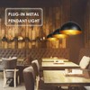 Tomshine Metal Dome Hanging Pendant Lights 2 Pack with 15FT