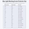 Screen Film, Eacam Blue Light Blocking Screen Protector, High Transmittance/Anti