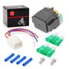 Starter Solenoid Relay M-B & Plug For Yamaha Road Stars