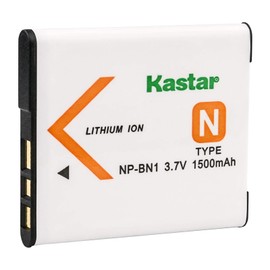 Kastar Battery for Sony NP-BN1 NPBN1 BC-CSN and Cyber-Shot DSC-QX10, DSC-QX30, DSC-QX100, DSC-TF1, DSC-TX10, DSC-TX20, DSC-TX30, DSC-W530, DSC-W570, DSC-W650, DSC-W800, DSC-W830 Digital Camera + More