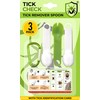 TickCheck Tick Remover Spoon - 3 Pack of Lightweight Tick