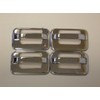 TFP 407KE Chromed Stainless Steel Door Handle Cover