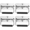 DOITOOL Cupboard Handles, 4pcs Spring Loaded Handle, Surface Mount Chest