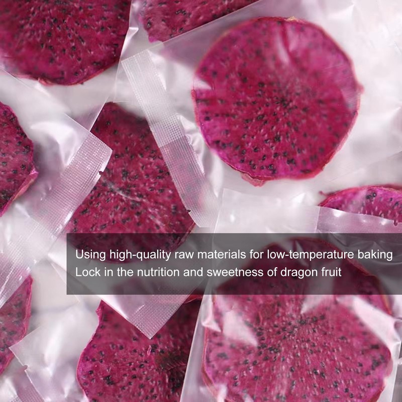 Slices of Dragon Fruit,Dried Dragon Fruit Slices,Low Temperature Roast,Dried Pitaya,Independent